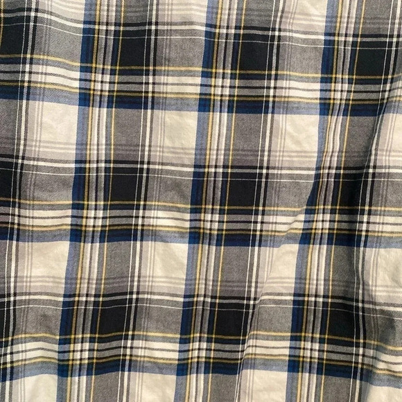 J. McLaughlin medium plaid men’s buttons down - great condition - blue/green - Picture 7 of 7